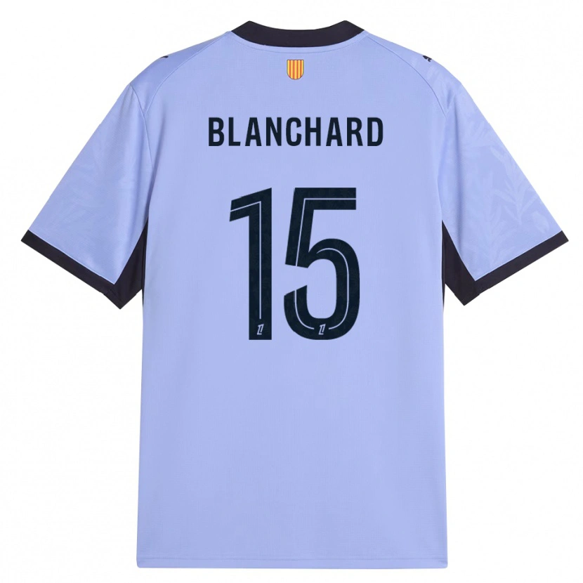 Danxen Mulher Camisola Ninon Blanchard #15 Lavanda Preto Terceiro 2026/27 Camisa