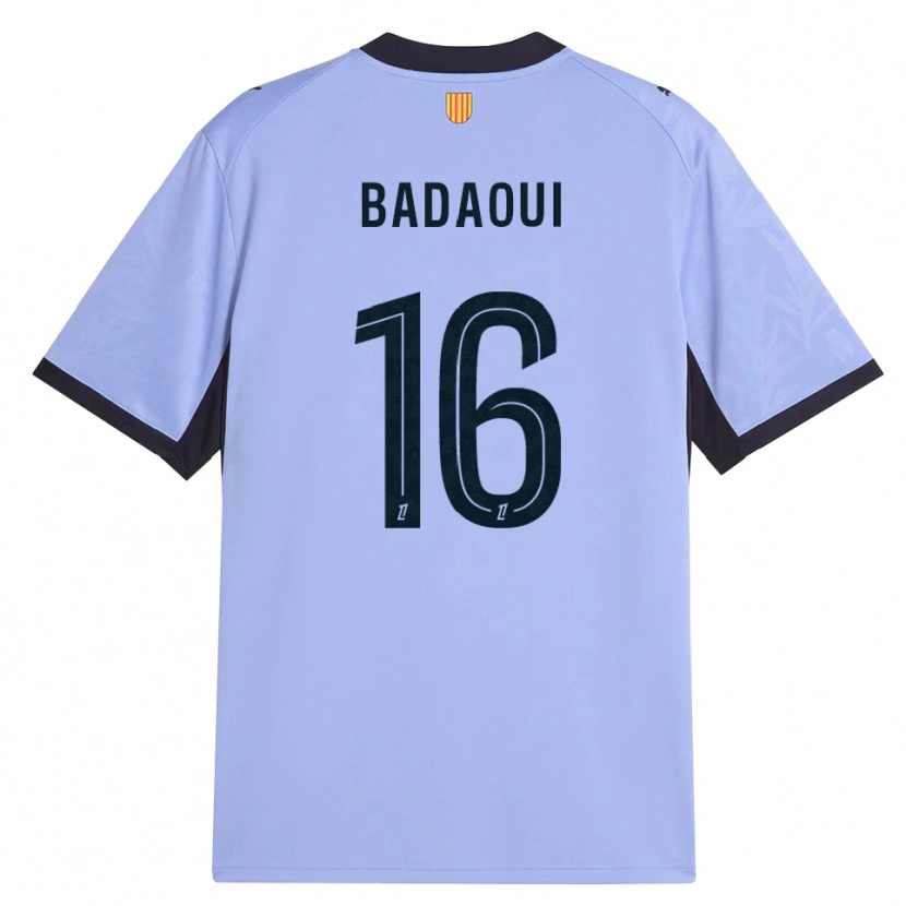 Danxen Mulher Camisola Yassine Badaoui #16 Lavanda Preto Terceiro 2026/27 Camisa
