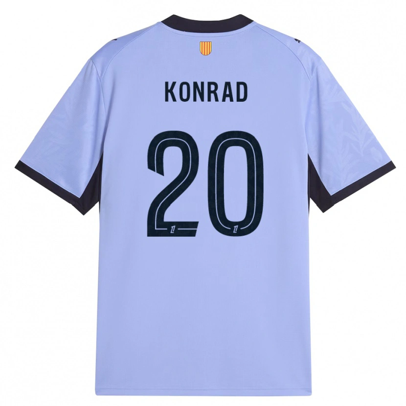 Danxen Mulher Camisola Konrad De La Fuente #20 Lavanda Preto Terceiro 2026/27 Camisa