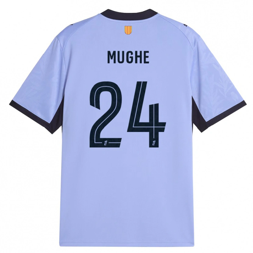 Danxen Mulher Camisola François Mughe #24 Lavanda Preto Terceiro 2026/27 Camisa