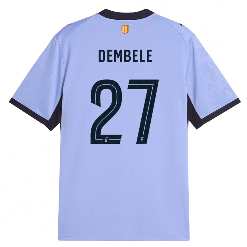 Danxen Mulher Camisola Coumba Dembélé #27 Lavanda Preto Terceiro 2026/27 Camisa