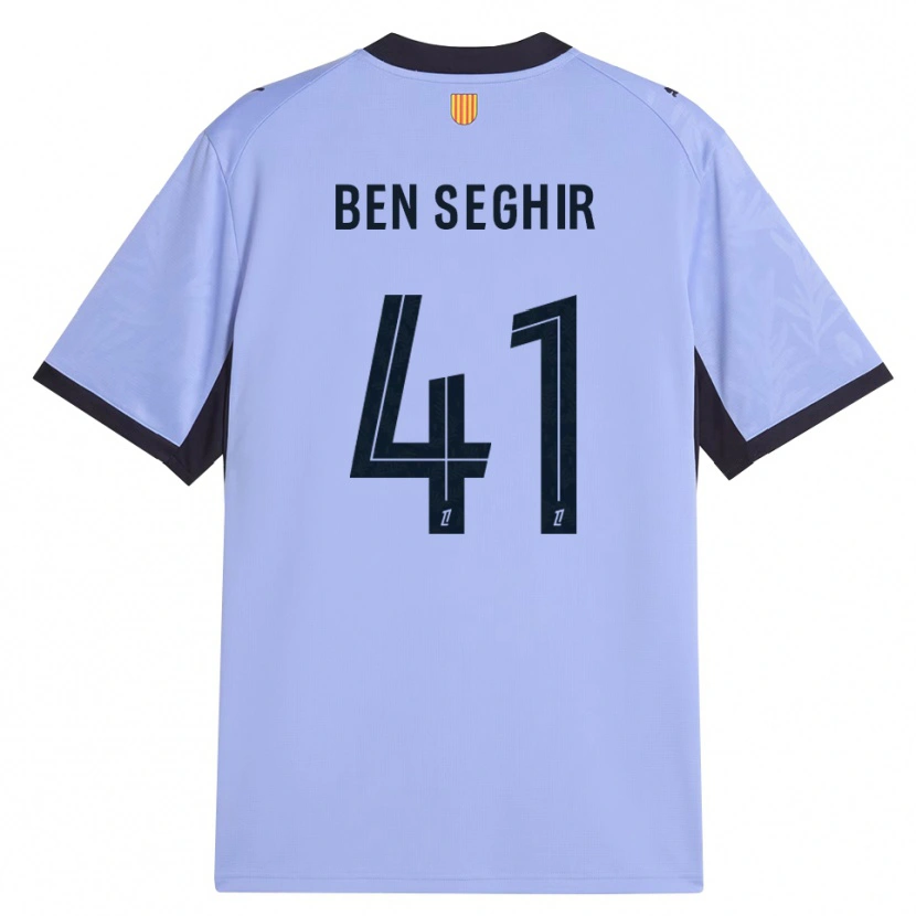 Danxen Mulher Camisola Salim Ben Seghir #41 Lavanda Preto Terceiro 2026/27 Camisa