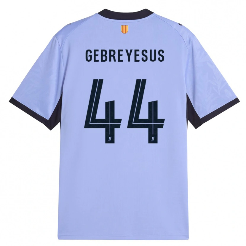 Danxen Mulher Camisola Esey Gebreyesus #44 Lavanda Preto Terceiro 2026/27 Camisa