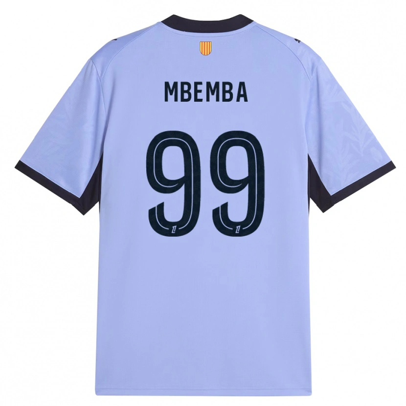 Danxen Mulher Camisola Chancel Mbemba #99 Lavanda Preto Terceiro 2026/27 Camisa