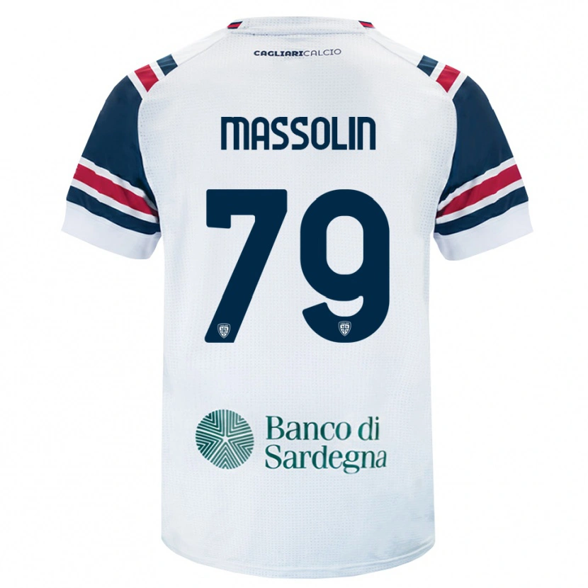 Danxen Mulher Camisola Yanis Massolin #79 Branco Vermelho Verde Alternativa 2026/27 Camisa