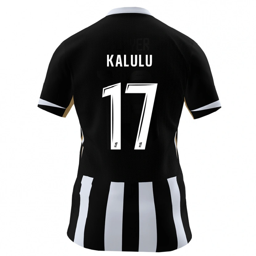 Danxen Mulher Camisola Joseph Kalulu #17 Preto Azul Principal 2026/27 Camisa