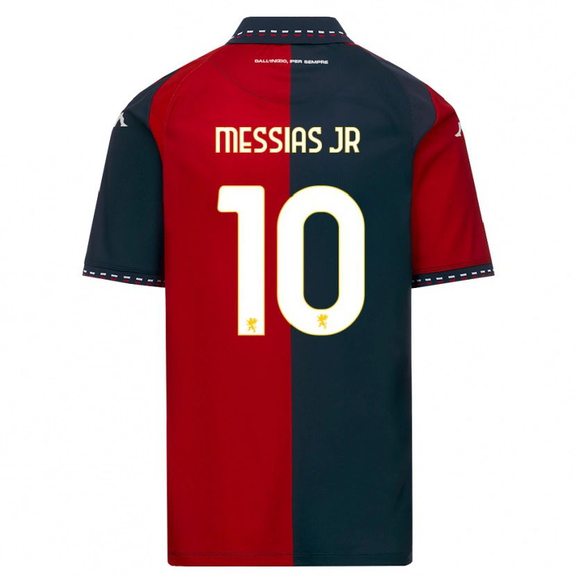 Danxen Criança Camisola Junior Messias #10 Vermelho Preto Branco Principal 2026/27 Camisa