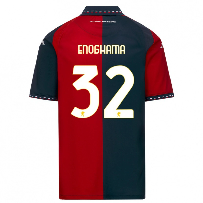Danxen Criança Camisola Isaac Enoghama #32 Vermelho Preto Branco Principal 2026/27 Camisa