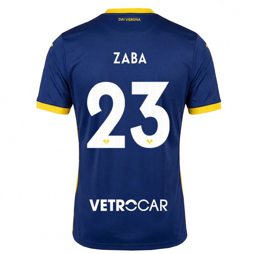 Danxen Criança Camisola Nelson Zaba #23 Azul Real Amarelo Branco Principal 2026/27 Camisa
