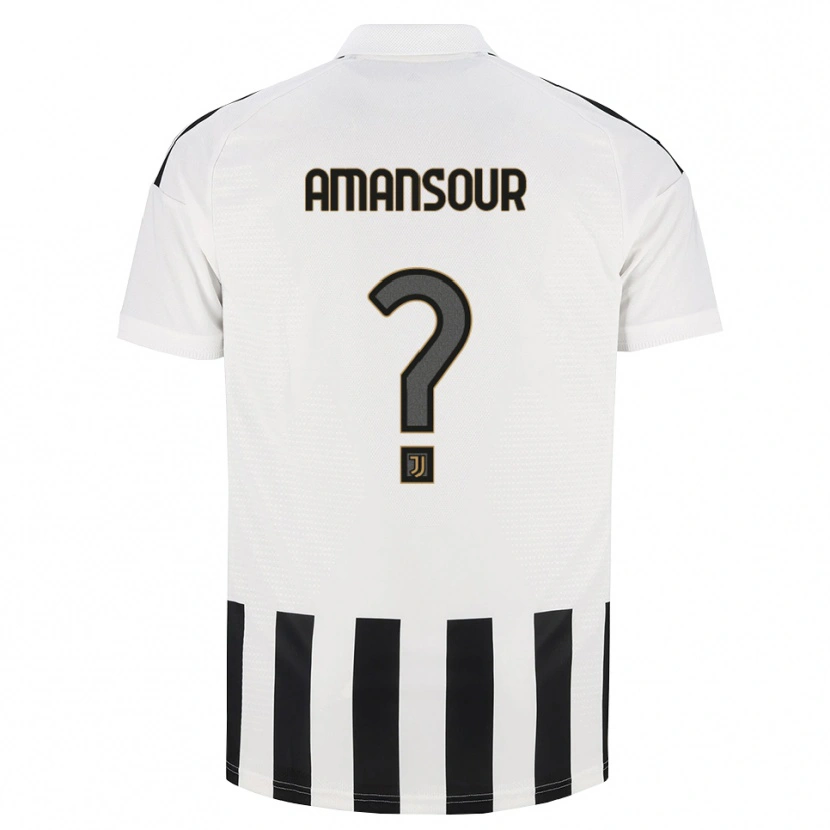 Danxen Criança Camisola Adam Amansour #0 Preto Branco Marrom Principal 2026/27 Camisa