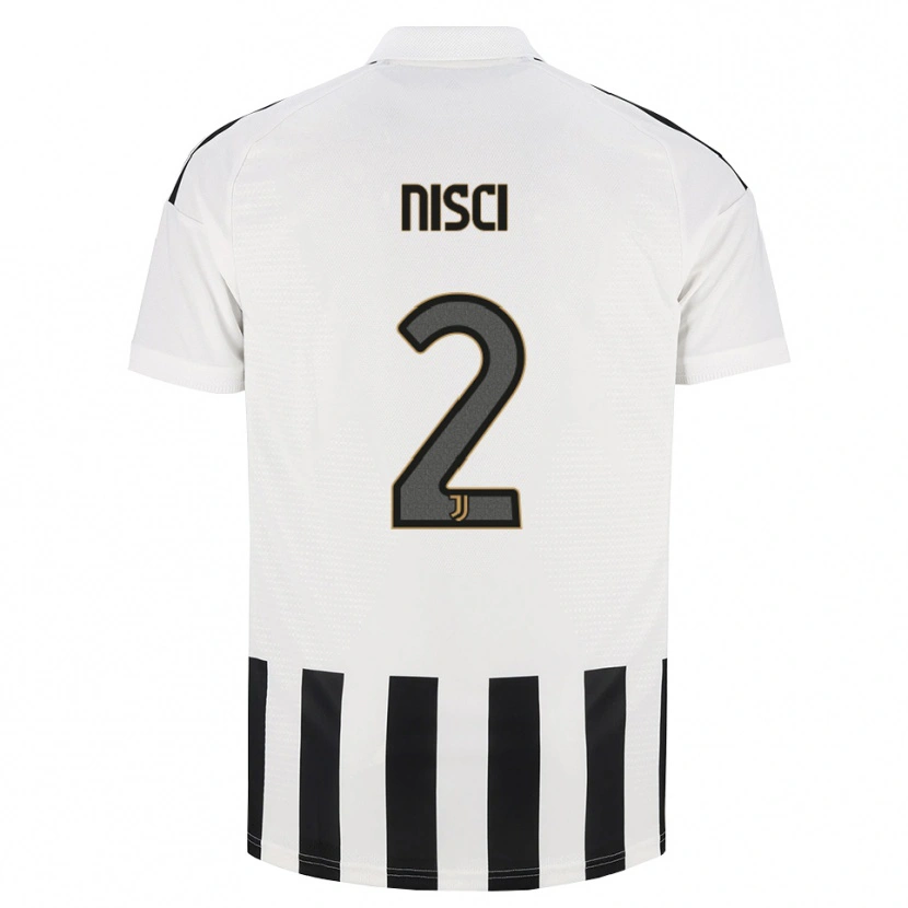 Danxen Criança Camisola Alessandro Nisci #2 Preto Branco Marrom Principal 2026/27 Camisa