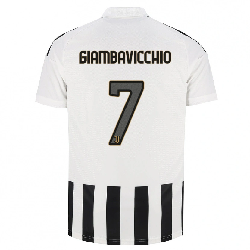Danxen Criança Camisola Franco Giambavicchio #7 Preto Branco Marrom Principal 2026/27 Camisa