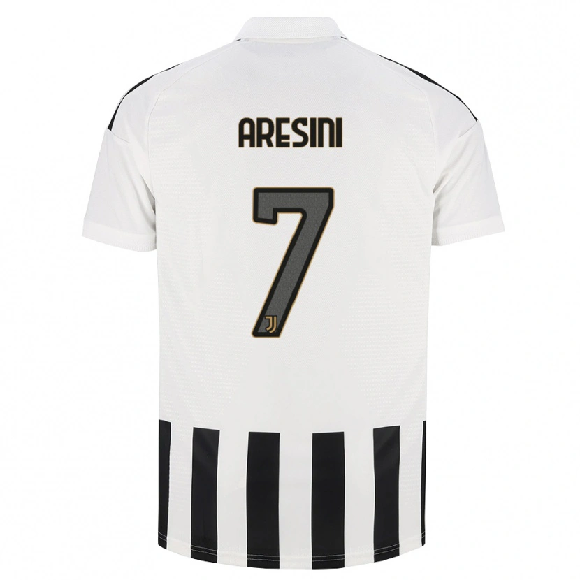 Danxen Criança Camisola Raffaele Aresini #7 Preto Branco Marrom Principal 2026/27 Camisa