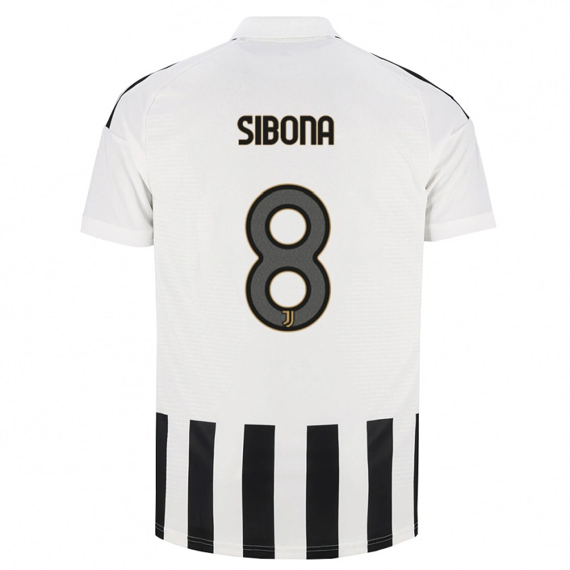 Danxen Criança Camisola Tommaso Sibona #8 Preto Branco Marrom Principal 2026/27 Camisa