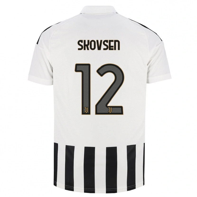 Danxen Criança Camisola Matilde Lundorf Skovsen #12 Preto Branco Marrom Principal 2026/27 Camisa
