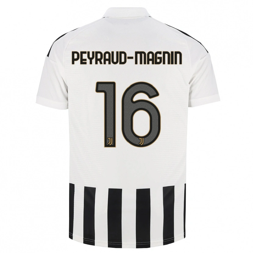 Danxen Criança Camisola Pauline Peyraud-Magnin #16 Preto Branco Marrom Principal 2026/27 Camisa