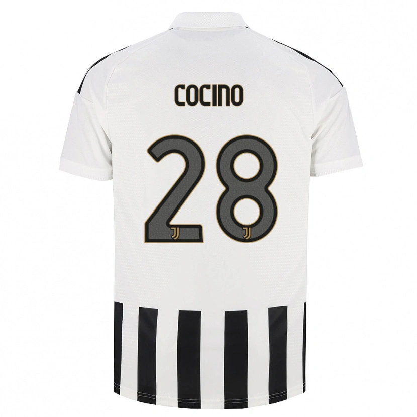 Danxen Criança Camisola Martina Cocino #28 Preto Branco Marrom Principal 2026/27 Camisa