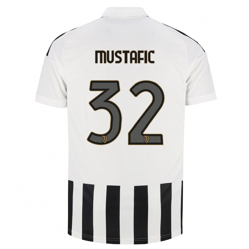 Danxen Criança Camisola Emma Mustafic #32 Preto Branco Marrom Principal 2026/27 Camisa