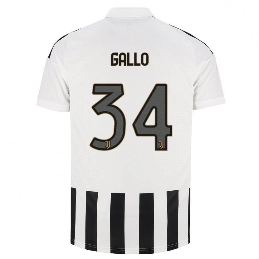 Danxen Criança Camisola Azzurra Gallo #34 Preto Branco Marrom Principal 2026/27 Camisa
