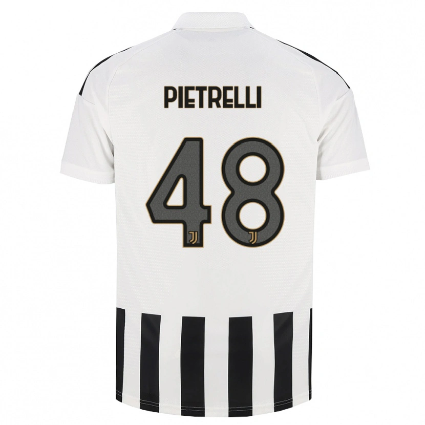 Danxen Criança Camisola Alessandro Pietrelli #48 Preto Branco Marrom Principal 2026/27 Camisa