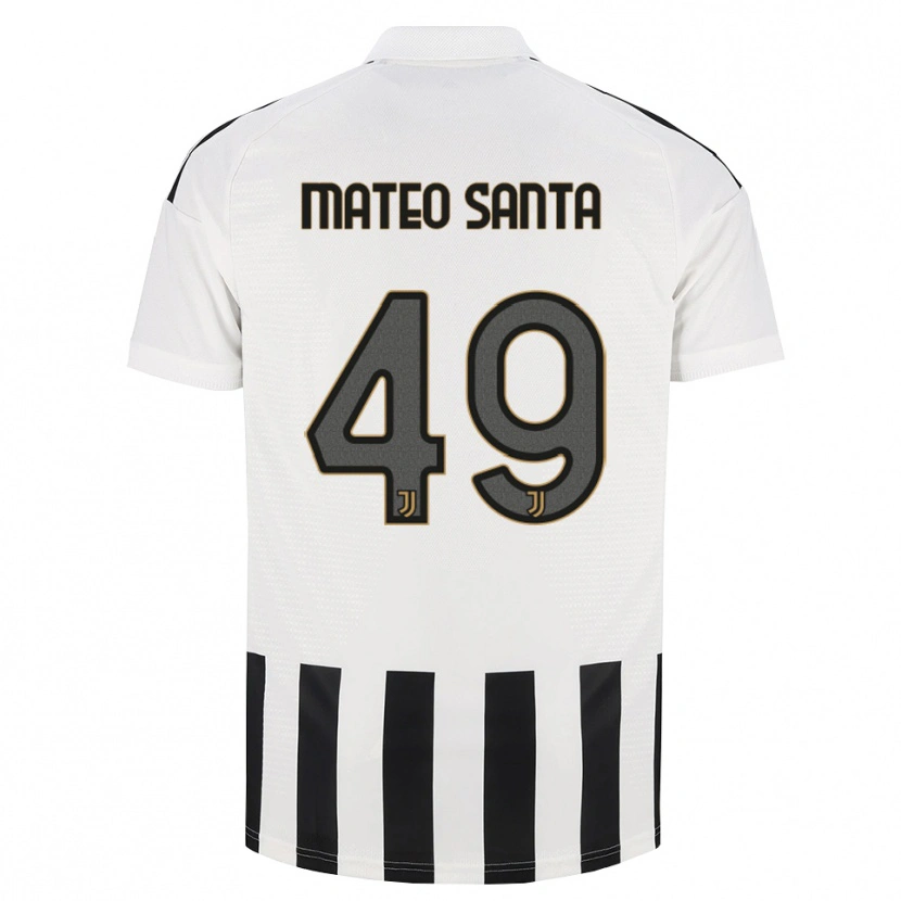 Danxen Criança Camisola Mateo Santa Maria #49 Preto Branco Marrom Principal 2026/27 Camisa