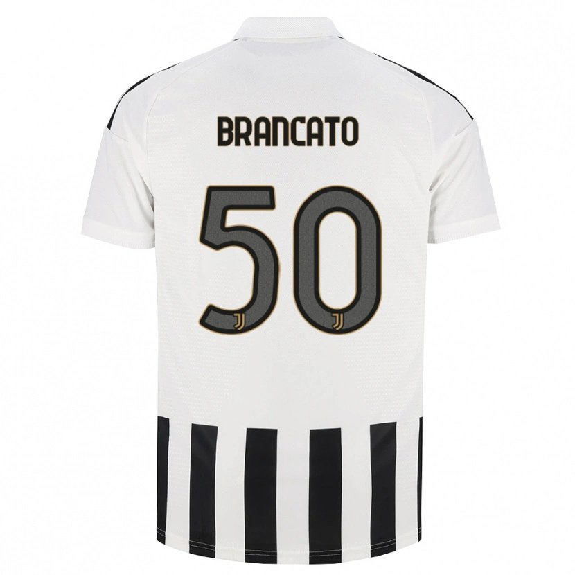 Danxen Criança Camisola Alessandro Brancato #50 Preto Branco Marrom Principal 2026/27 Camisa