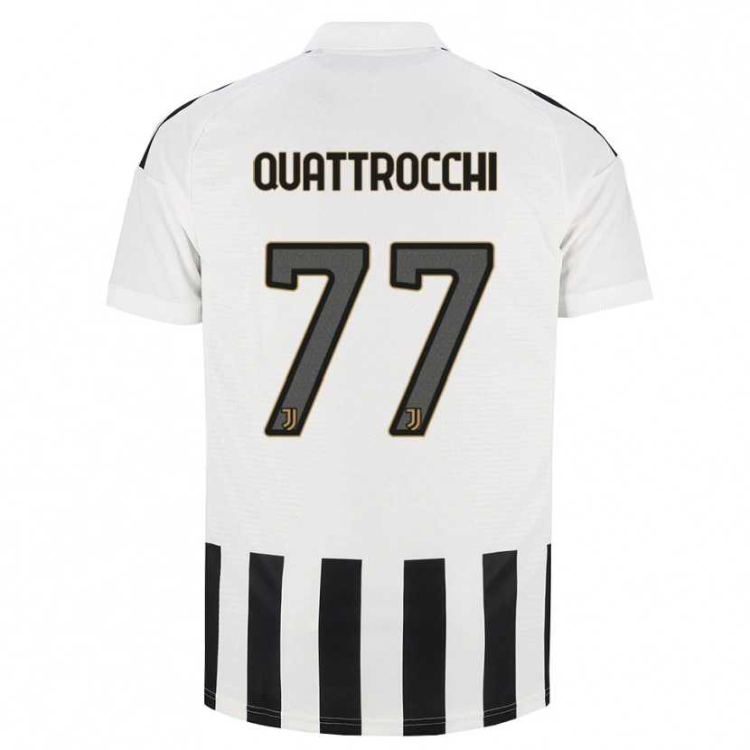 Danxen Criança Camisola Juan Ignacio Quattrocchi #77 Preto Branco Marrom Principal 2026/27 Camisa