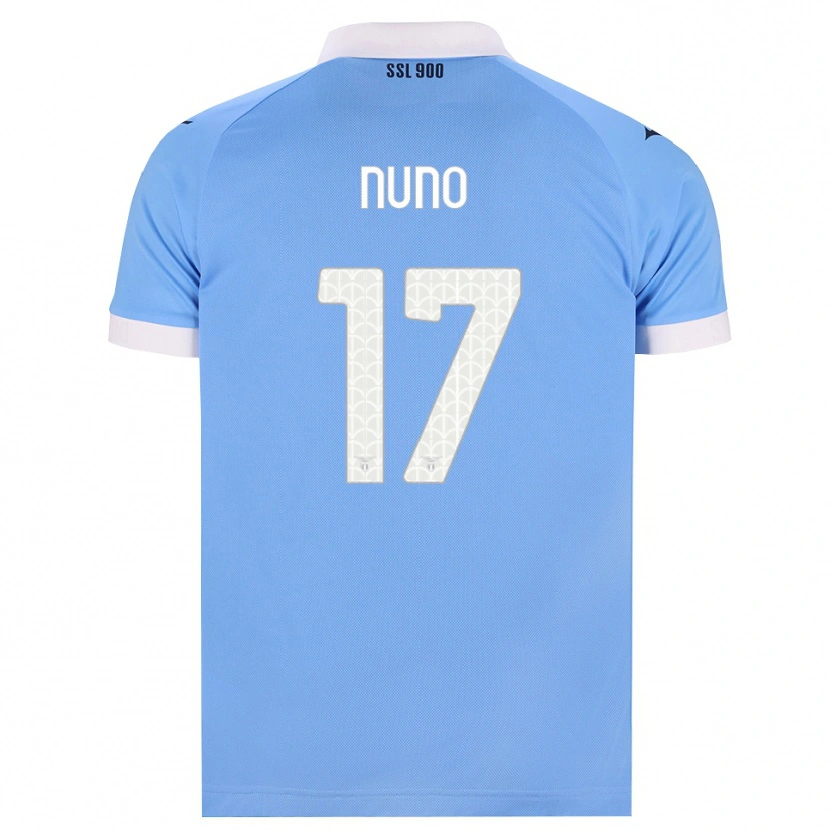 Danxen Criança Camisola Nuno Tavares #17 Azul Celeste Preto Branco Principal 2026/27 Camisa