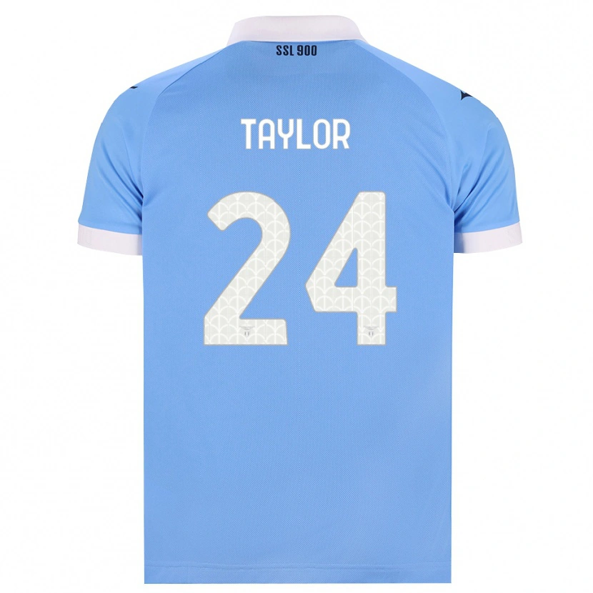 Danxen Criança Camisola Kenneth Taylor #24 Azul Celeste Preto Branco Principal 2026/27 Camisa