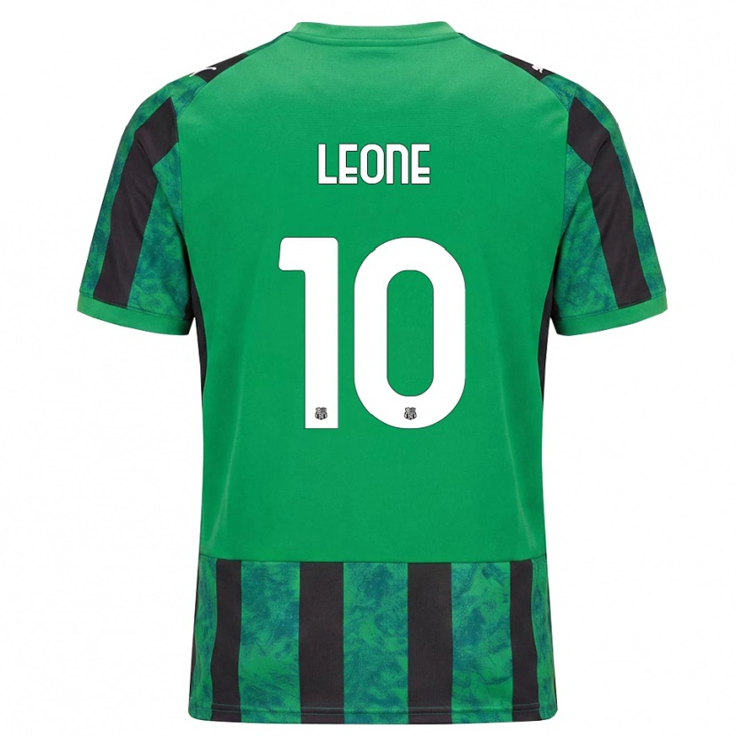 Danxen Criança Camisola Kevin Leone #10 Verde Preto Branco Principal 2026/27 Camisa