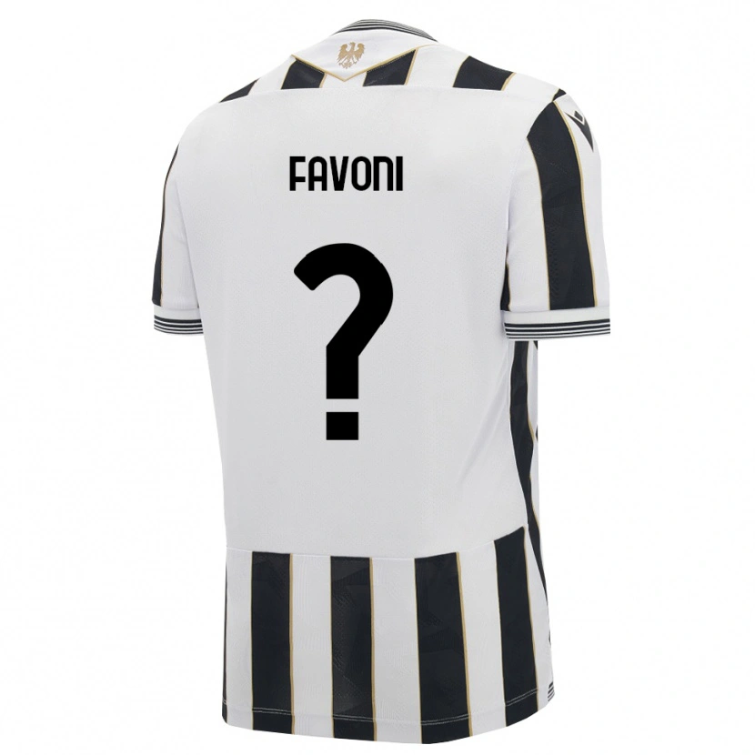 Danxen Criança Camisola Patrick Favoni #0 Preto Branco Rosa Principal 2026/27 Camisa