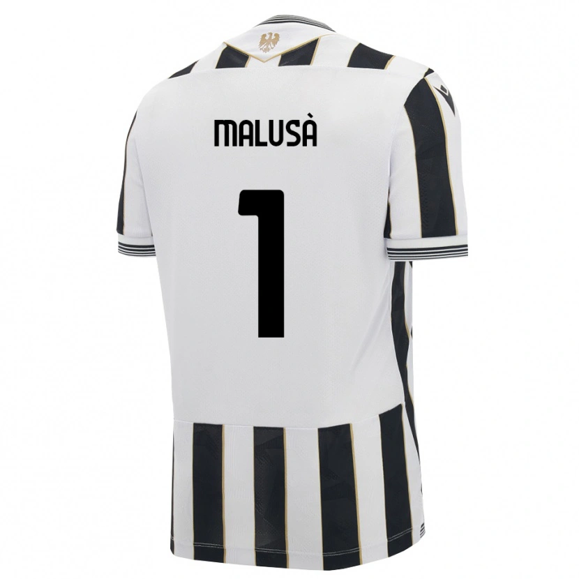 Danxen Criança Camisola Joel Malusà #1 Preto Branco Rosa Principal 2026/27 Camisa