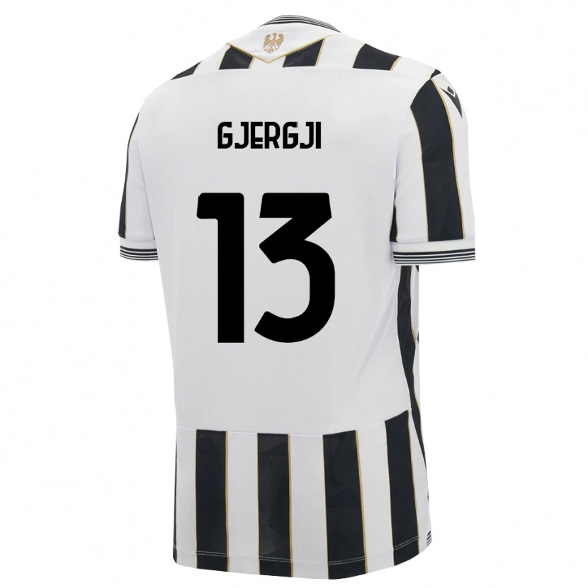 Danxen Criança Camisola Alessio Gjergji #13 Preto Branco Rosa Principal 2026/27 Camisa