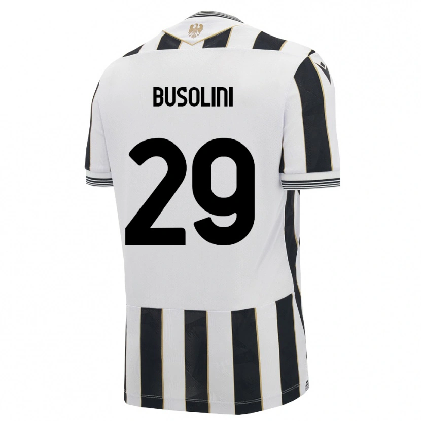 Danxen Criança Camisola Alessandro Busolini #29 Preto Branco Rosa Principal 2026/27 Camisa