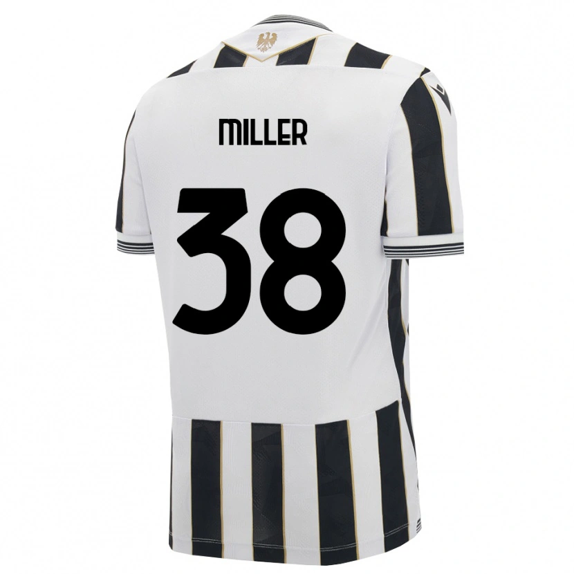 Danxen Criança Camisola Lennon Miller #38 Preto Branco Rosa Principal 2026/27 Camisa