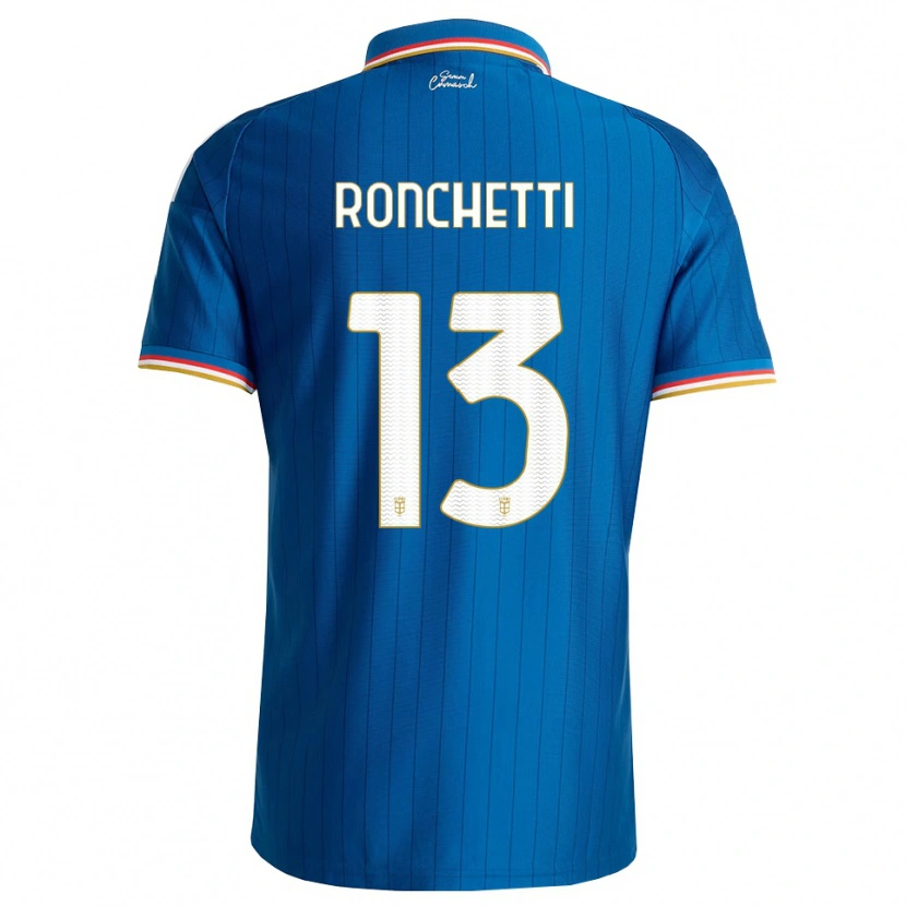 Danxen Criança Camisola Fabio Ronchetti #13 Azul Branco Vermelho Principal 2026/27 Camisa