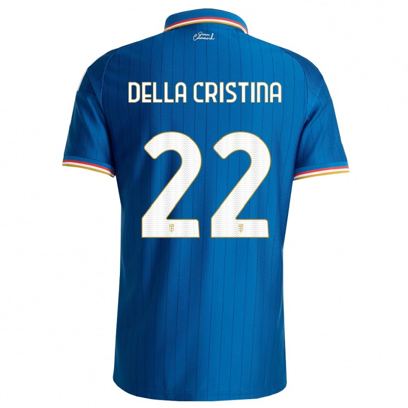 Danxen Criança Camisola Stefano Della Cristina #22 Azul Branco Vermelho Principal 2026/27 Camisa