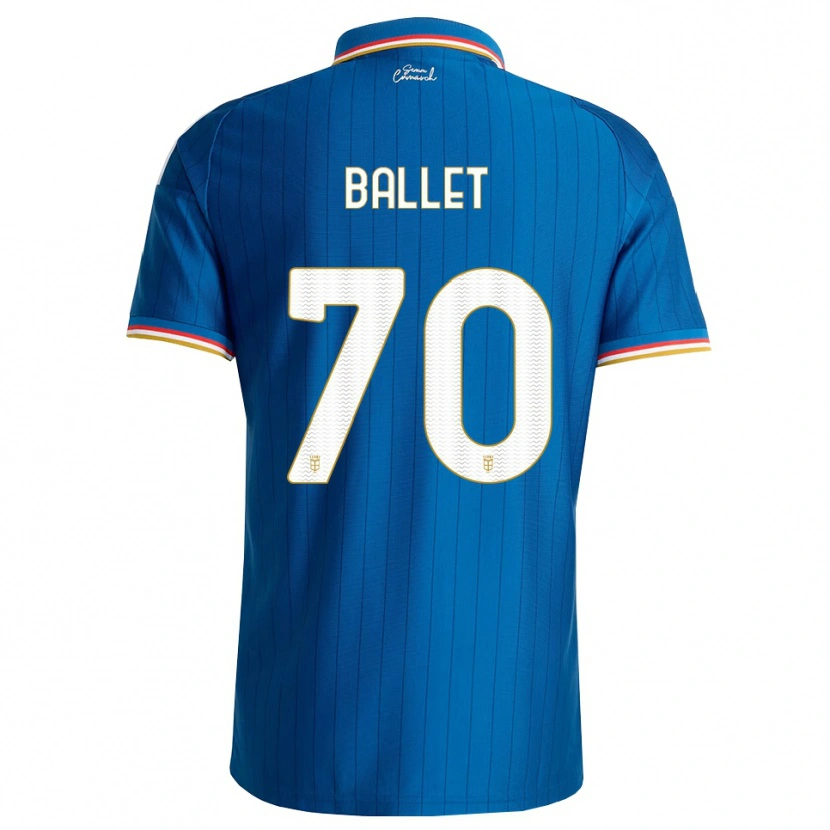 Danxen Criança Camisola Samuel Ballet #70 Azul Branco Vermelho Principal 2026/27 Camisa