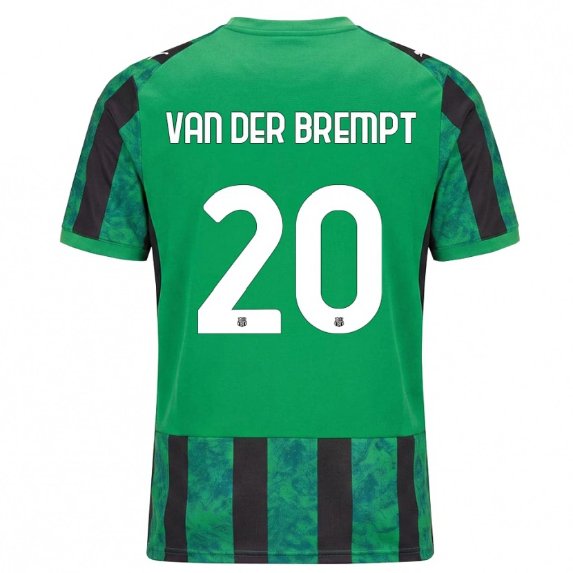 Danxen Criança Camisola Ignace Van Der Brempt #20 Verde Preto Branco Principal 2026/27 Camisa