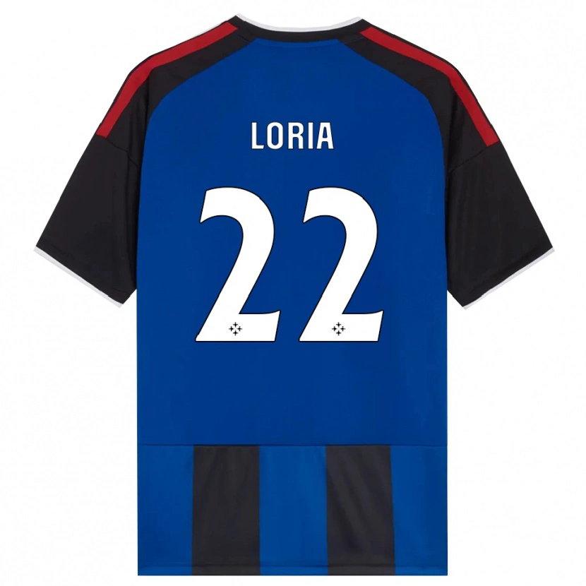 Danxen Criança Camisola Leonardo Loria #22 Azul Preto Branco Vermelho Principal 2026/27 Camisa