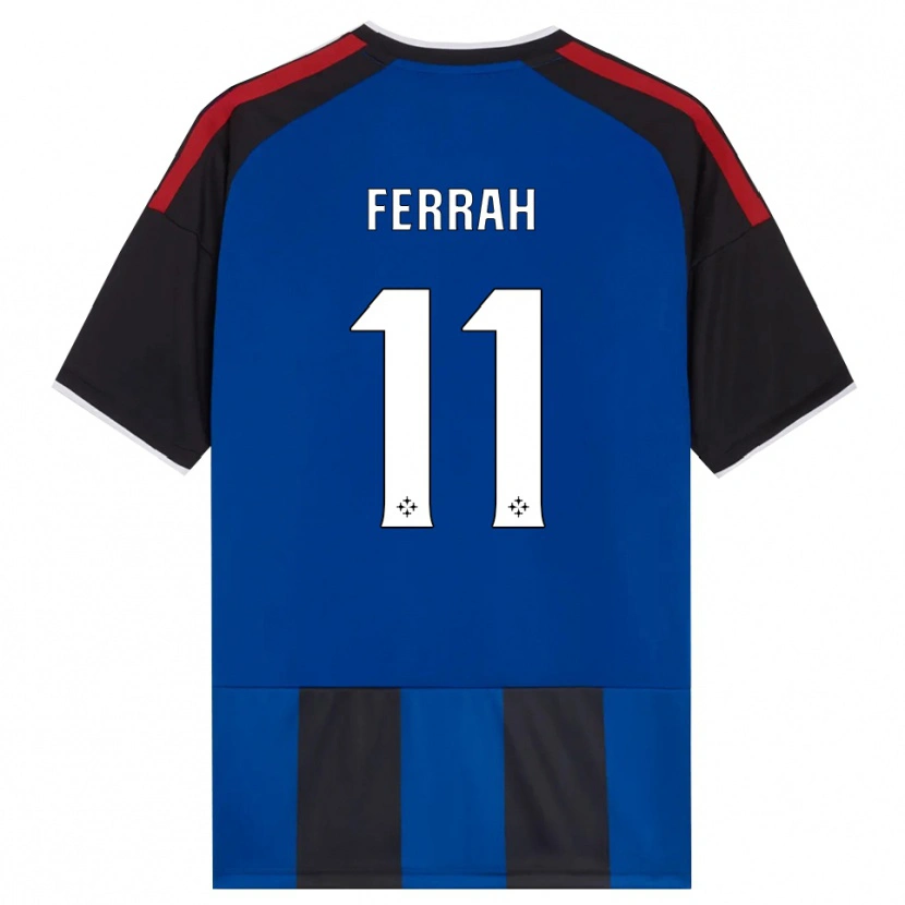 Danxen Criança Camisola Ichem Ferrah #11 Azul Preto Branco Vermelho Principal 2026/27 Camisa