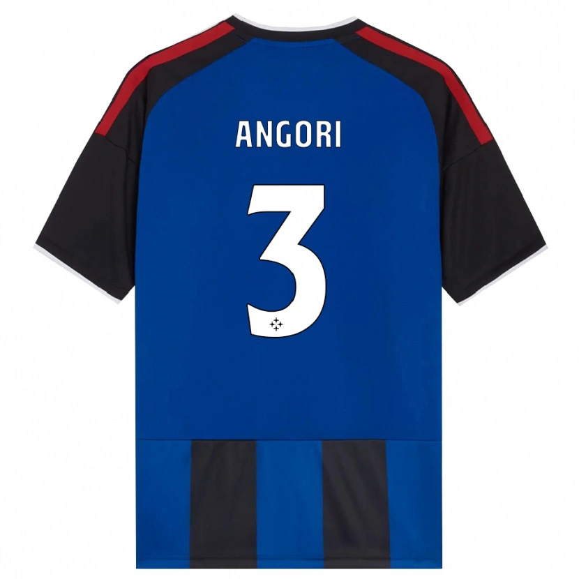 Danxen Criança Camisola Samuele Angori #3 Azul Preto Branco Vermelho Principal 2026/27 Camisa