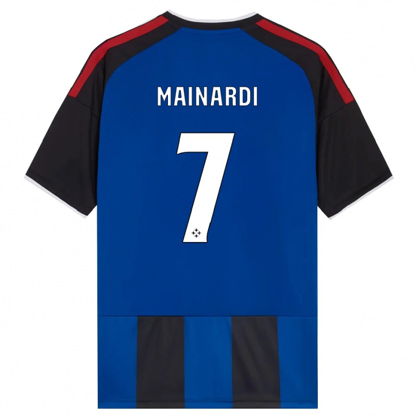 Danxen Criança Camisola Gianmarco Mainardi #7 Azul Preto Branco Vermelho Principal 2026/27 Camisa