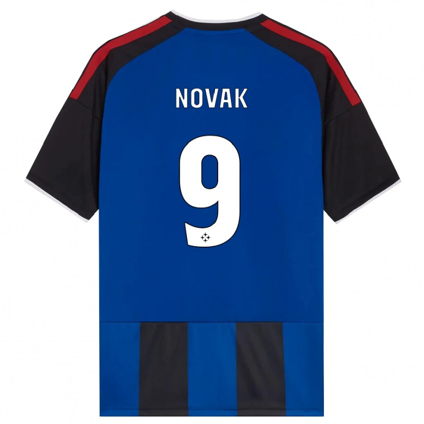 Danxen Criança Camisola Maros Novak #9 Azul Preto Branco Vermelho Principal 2026/27 Camisa