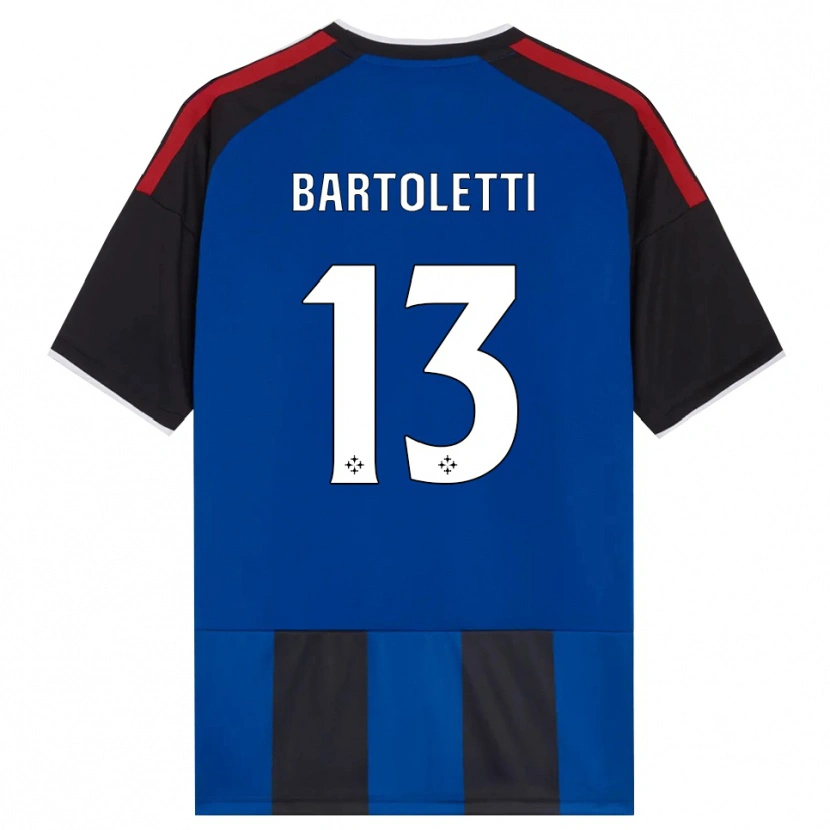 Danxen Criança Camisola Diego Bartoletti #13 Azul Preto Branco Vermelho Principal 2026/27 Camisa