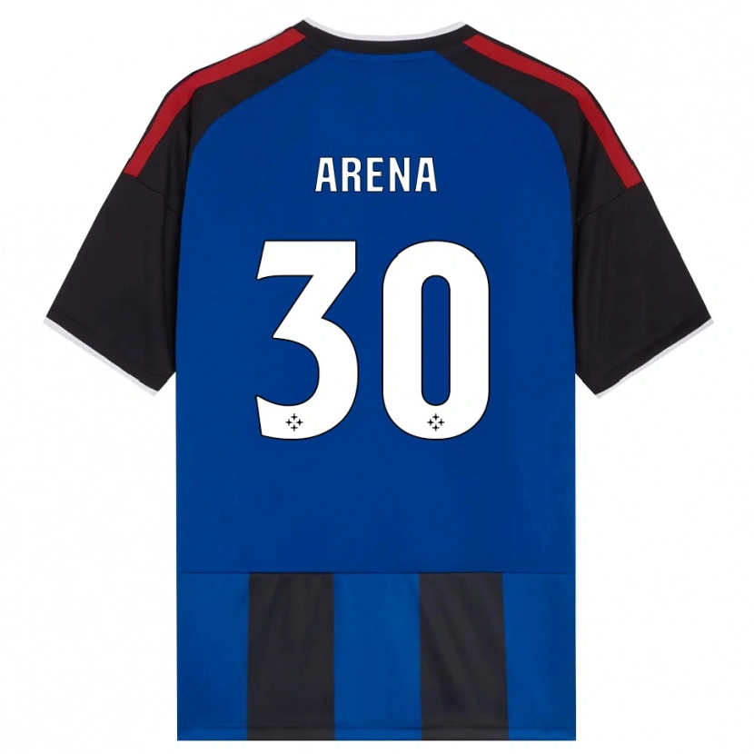 Danxen Criança Camisola Alessandro Arena #30 Azul Preto Branco Vermelho Principal 2026/27 Camisa