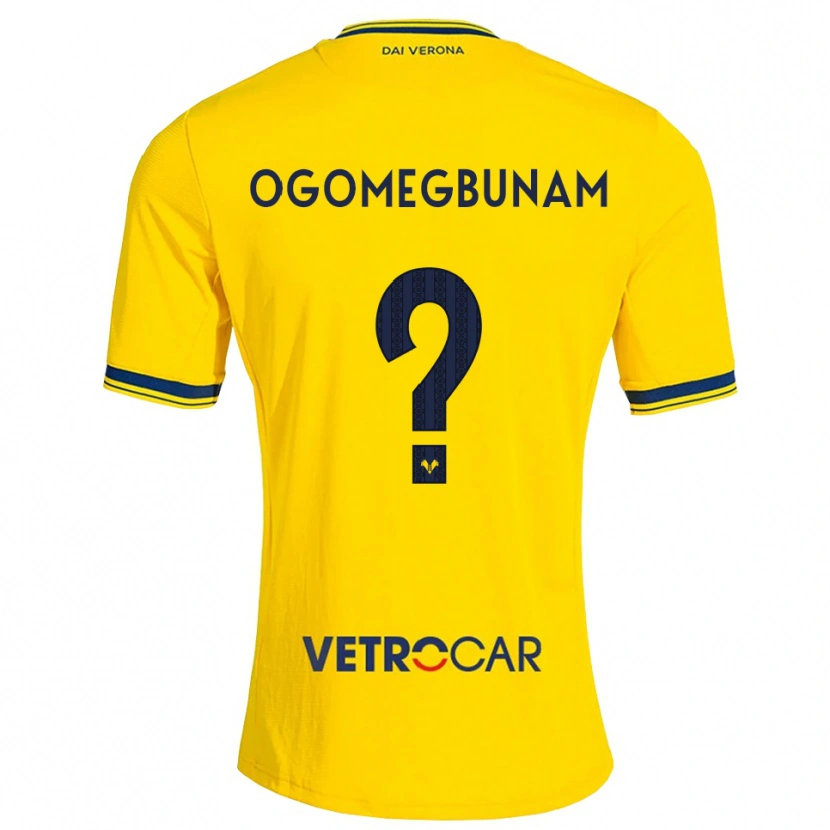 Danxen Criança Camisola Izu Ogomegbunam #0 Amarelo Vermelho Alternativa 2026/27 Camisa