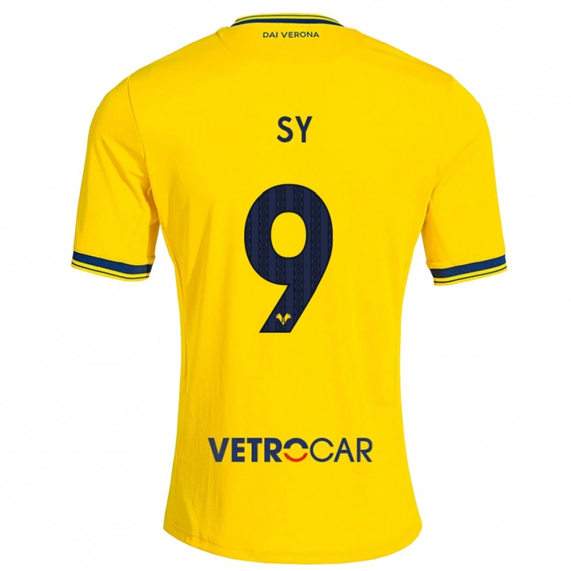 Danxen Criança Camisola Samba Sy #9 Amarelo Vermelho Alternativa 2026/27 Camisa