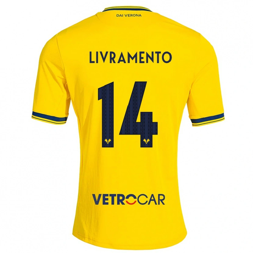 Danxen Criança Camisola Dailon Livramento #14 Amarelo Vermelho Alternativa 2026/27 Camisa