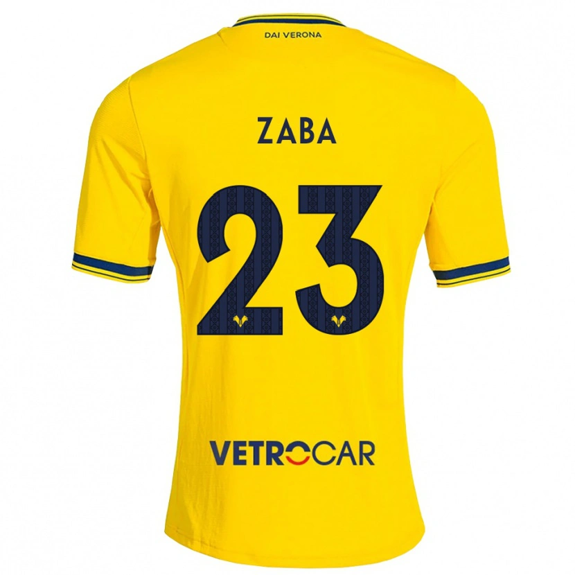 Danxen Criança Camisola Nelson Zaba #23 Amarelo Vermelho Alternativa 2026/27 Camisa